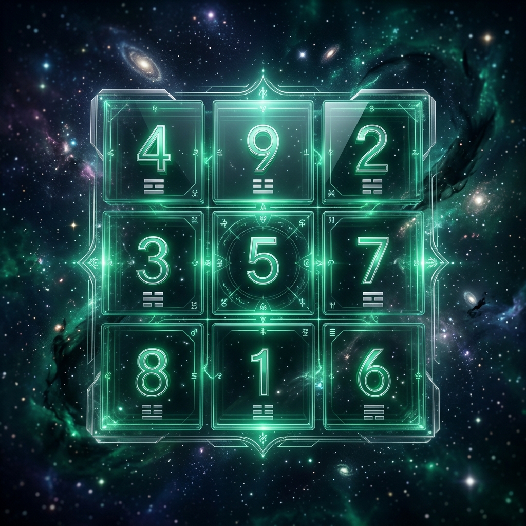 The Lo Shu Magic Square Matrix