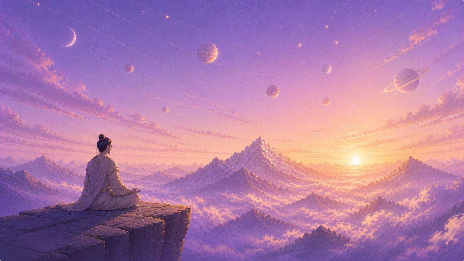Vedic Astrology Birth Chart Cosmic Background