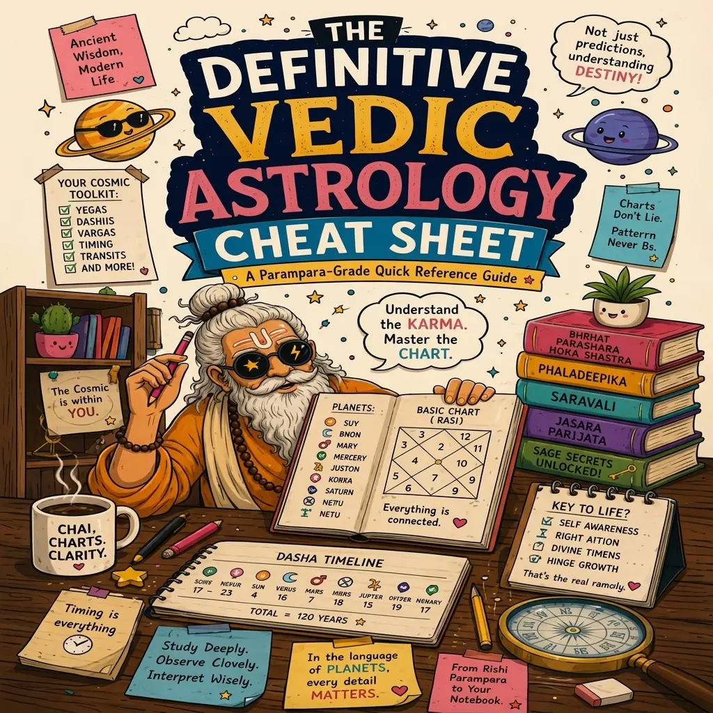 Definitive Astrology Cheat Sheet